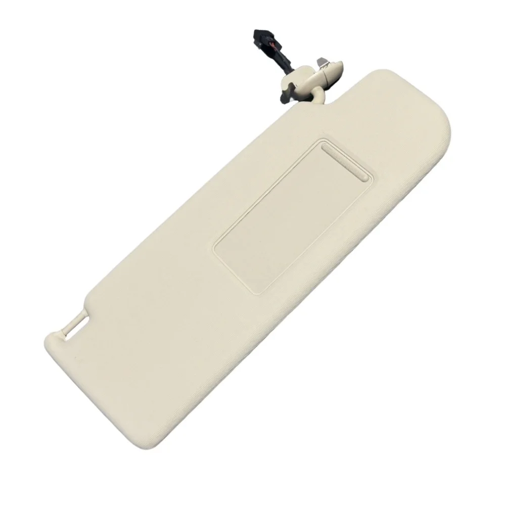 Front Interior Visor As Shown In The Picture Passenger Sun Visor Precision-molded ABS Plastic Integrated Vanity Mirror