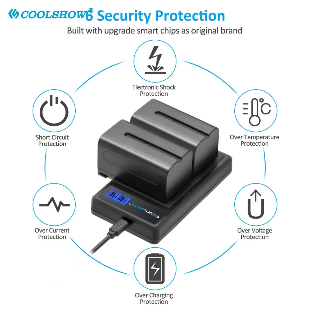 5800mah بطارية NP-F750 لسوني NP F750 F770 F730 F970 F550 CCD-RV100 TRU47E TRV36 كاميرا رقمية التصوير بطاريات المصباح