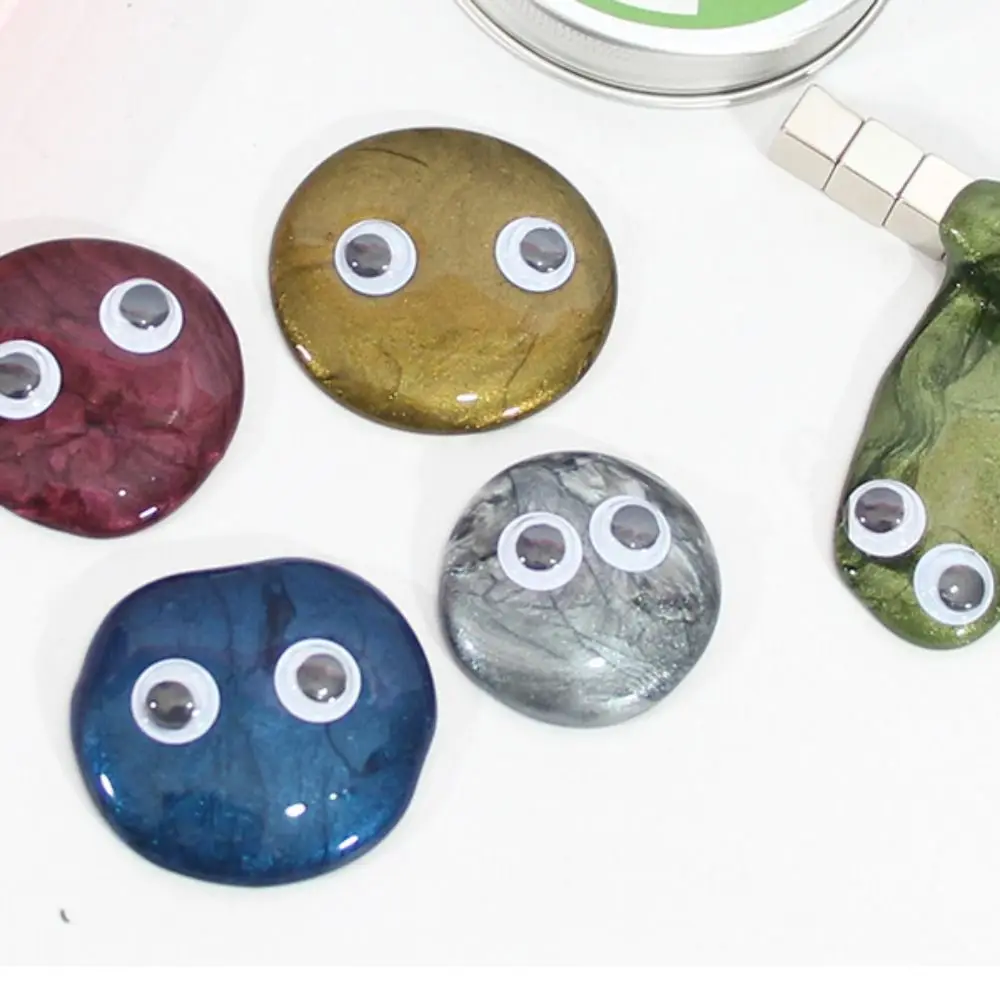 樹脂製磁気バウンシングマッド カラフル粘土 高伸縮性 磁気吸着粘土 インタラクティブDIYマッド プレイドーおもちゃ DIYアクセサリー