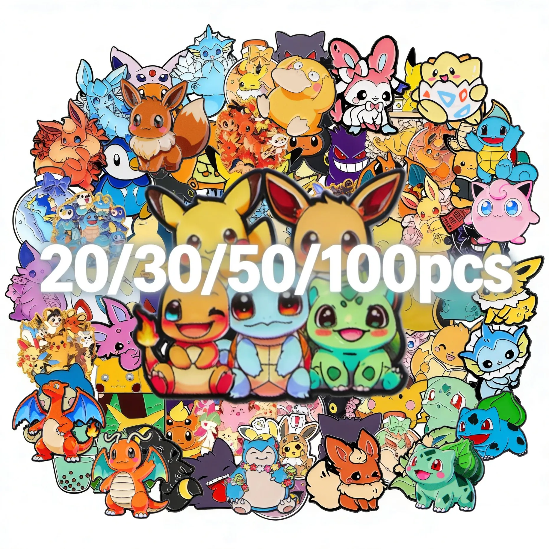 20/30/50/100 Stück Zufällig Gemischte Großhandels-Spiel-Emaille-Pins Set Broschen Abzeichen Sammlung Geschenke Cosplay Zubehör