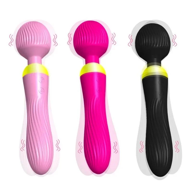 

AV Magic Wand 18 Speed Dildo Vibrator Female Powerful 2 Motors Clitoris Vaginas Stimulator Sex Toy Dildos for Women Adults Goods