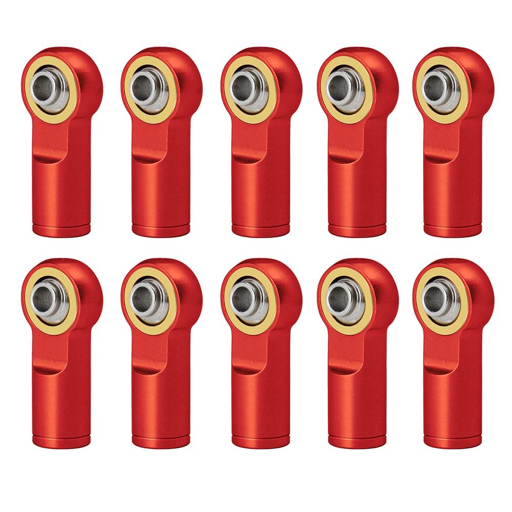 Axspeed 10pcs Metall m3/m4 Link Spurs tange nkopf Kugelgelenk enden für axiale scx10 d90 tamiya cc01 rc Auto Boot Flugzeug DIY Teile – Detail 10
