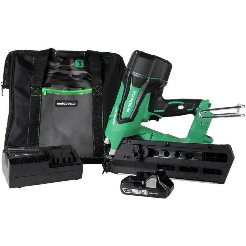 Bundle of Metabo HPT Cordless 18V MultiVolt™Metabo HPT Framing Nails Kit, 20302SHPT