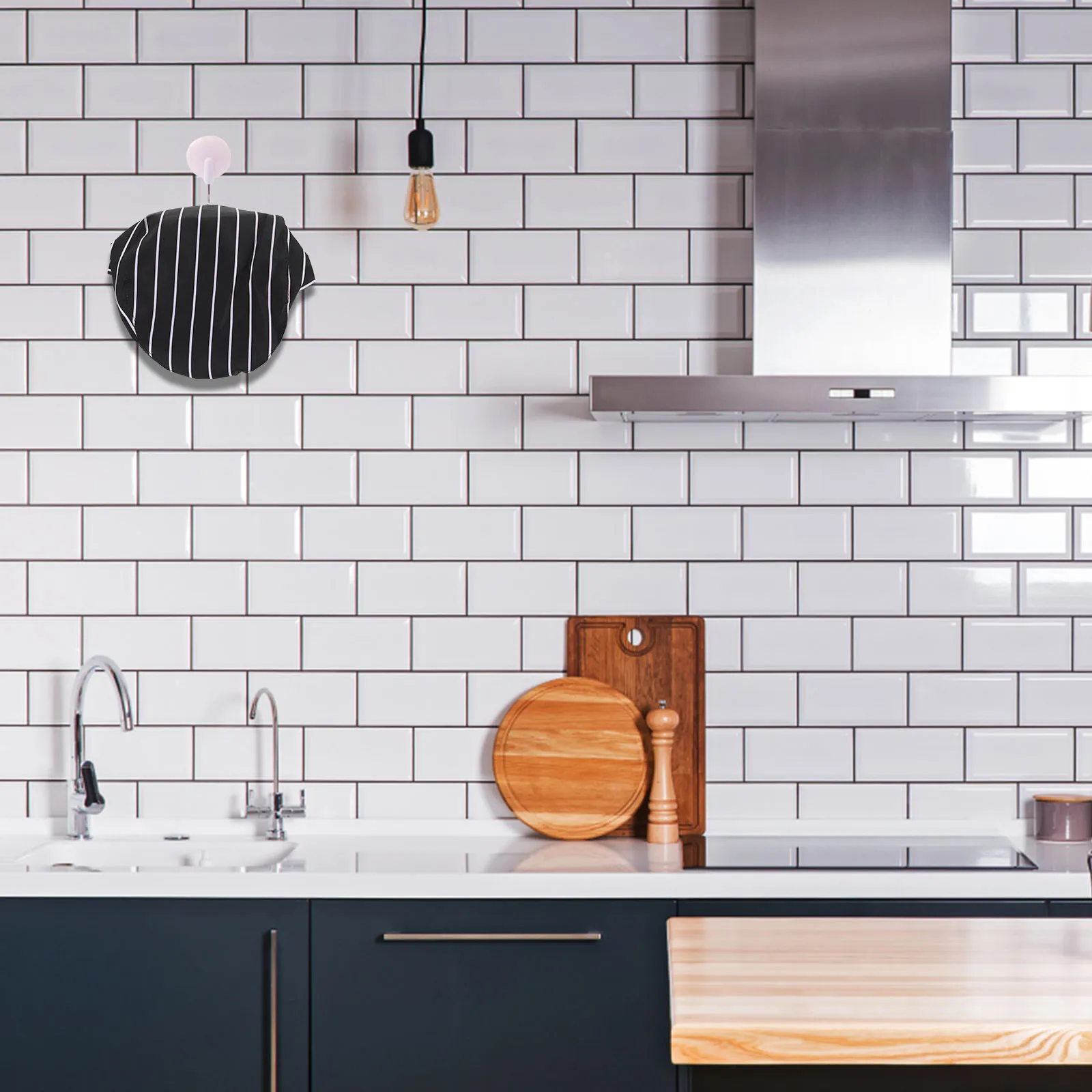 Unisex chef-kok baret Ademend katoen voor chef-koks, koks, bakkers, obers in meerdere omgevingen Chef-kokshoed Ober-baret