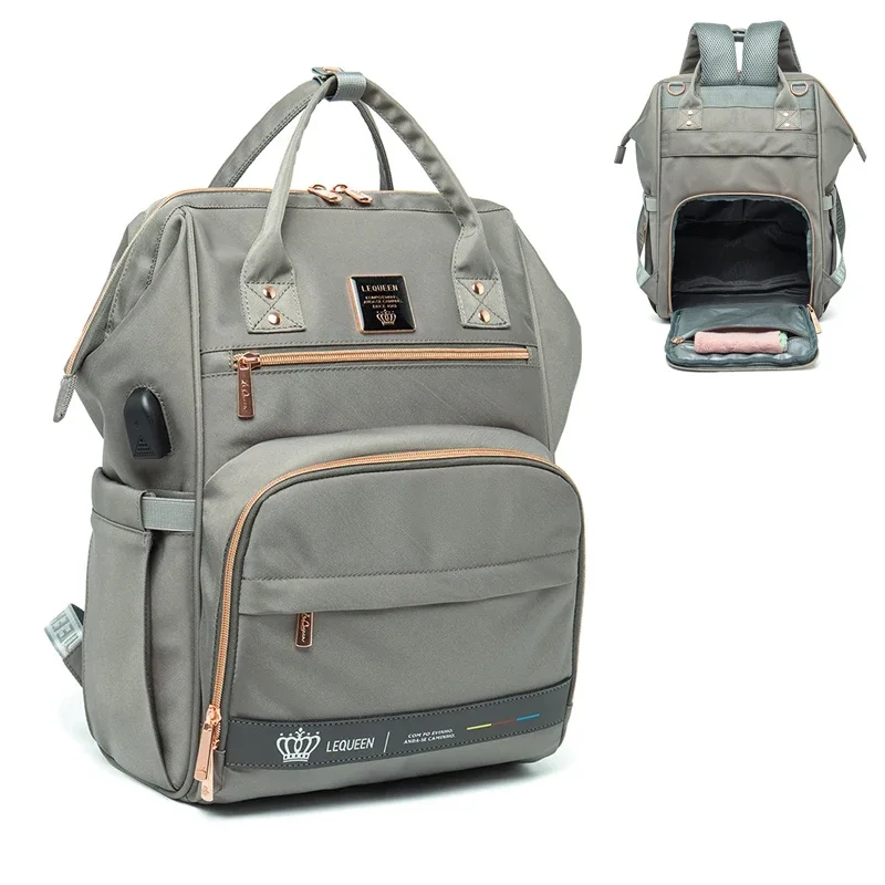 Baby Diaper Bag Backpack Large-capacity Bag Multifunctional Waterproof Travel Bags for Mom Maternity Organizers Bags