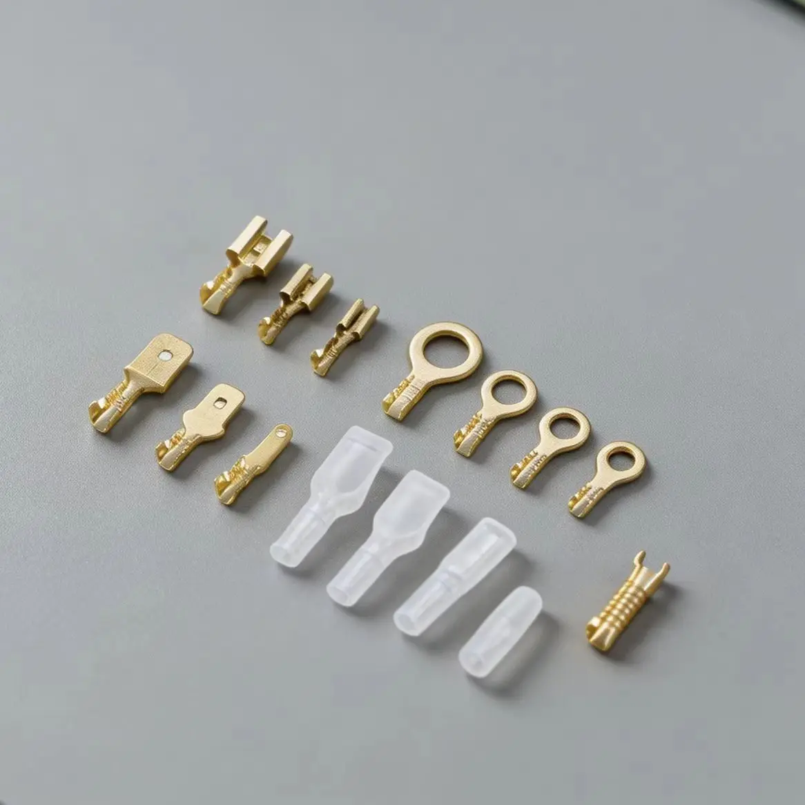 1000PCS 2.8 4.8 6.3mm Male Female Crimp Terminal Connector Kit With Nylon Insulated Sleeve For Car Motorcycle Wire Electrical