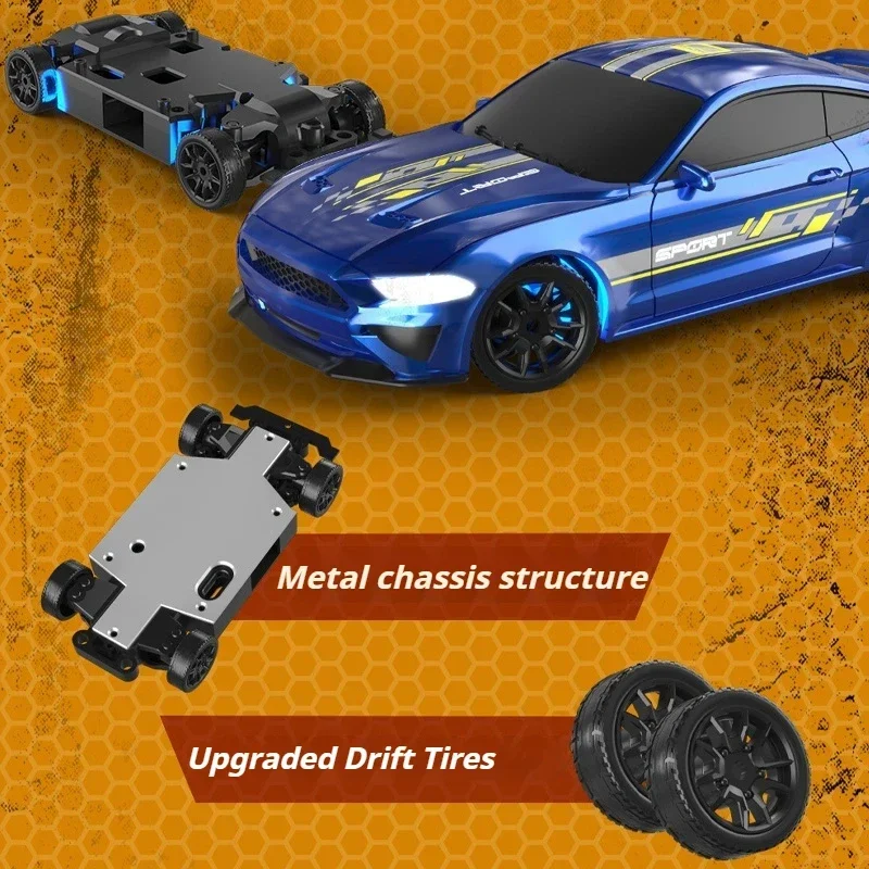 【2.4G 1/43】 RC Car Mini Drift 8501/8500 - Modello da corsa telecomandato ad alta velocità |   Sistema di deriva professionale |   Giocattolo regalo per bambini