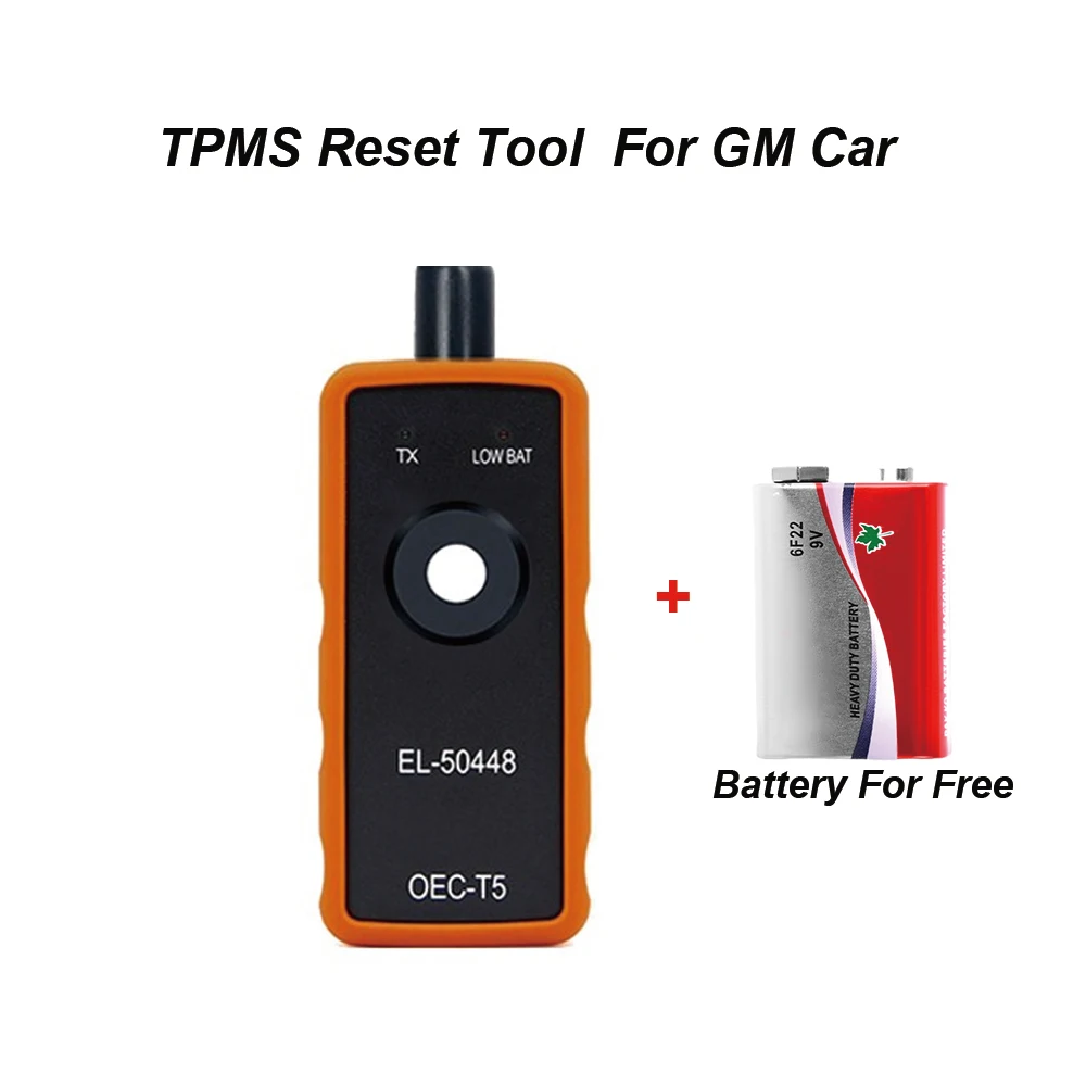 

Car TPMS Reset Tool Auto Tire Pressure Monitor Sensor Relearn Tool for Opel Buick Chevrolet GMC Hummer With 9V Battery