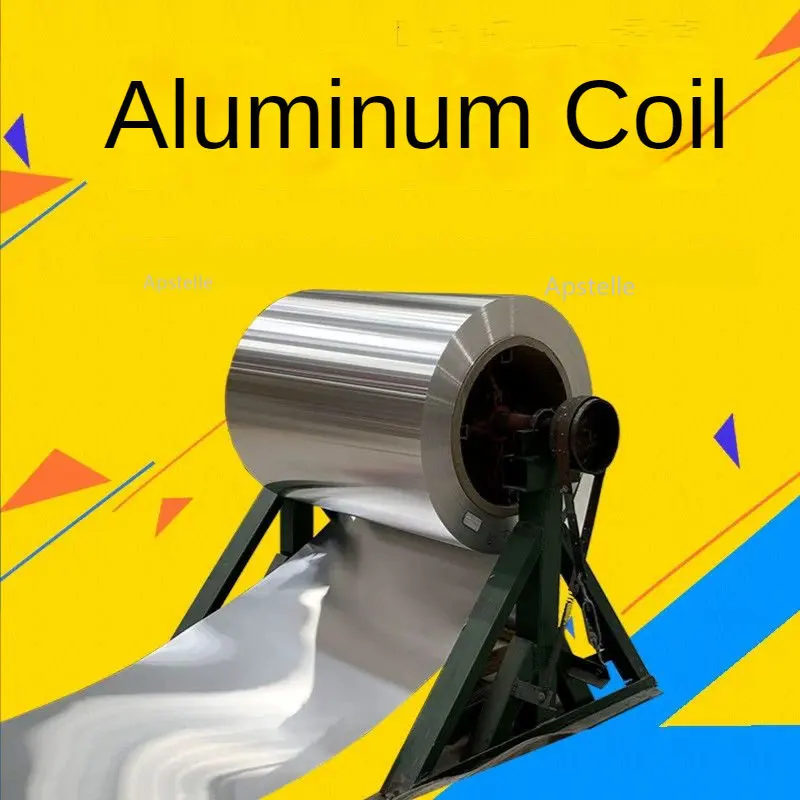 

0.2 To 1mm 50mm/100mm Aluminum Plate Width Aluminum Sheet Aluminum Coil Thin Sheet Thick Pipe Insulation Coil Advertising