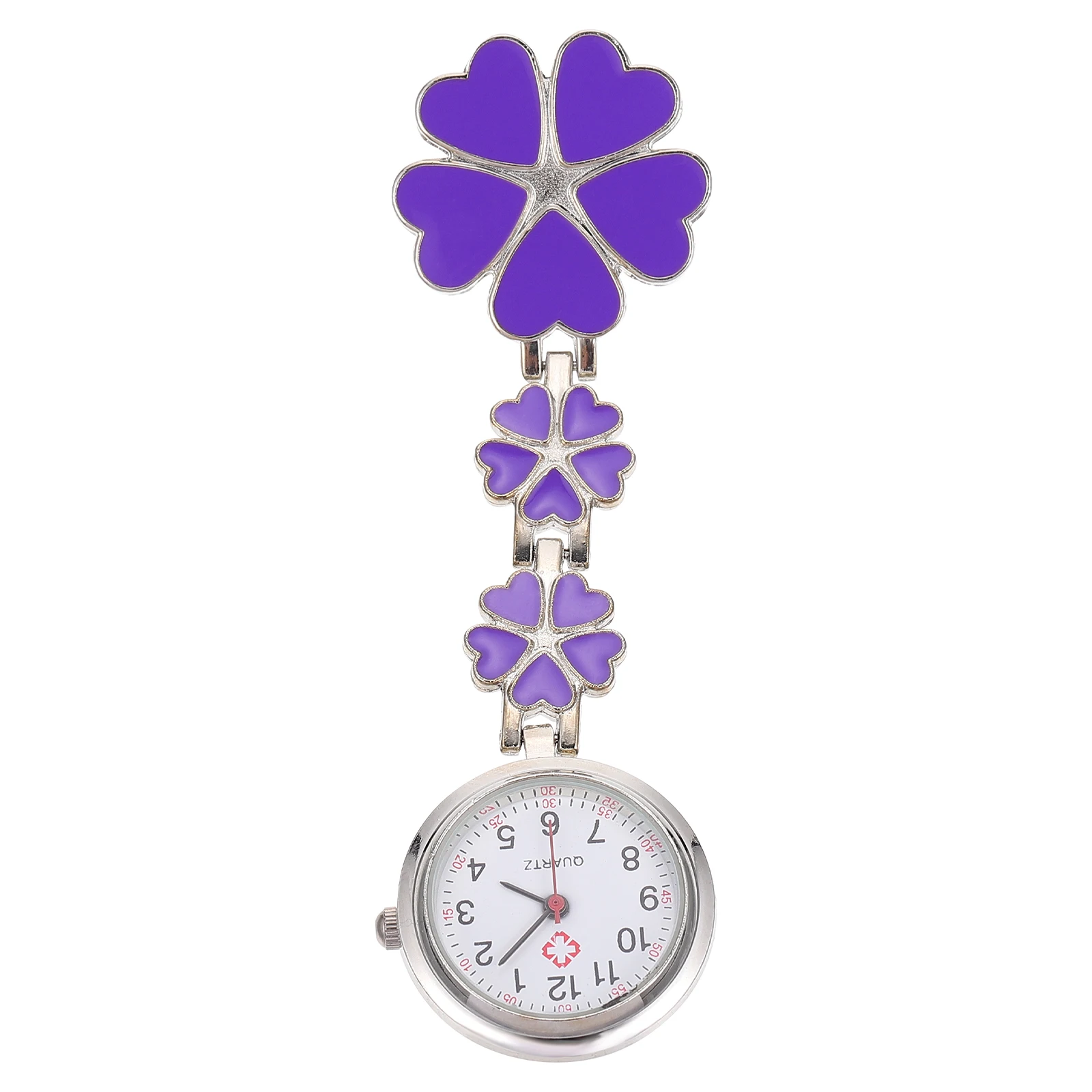 Nurse Pocket Decorative Hanging Watch Zinc Alloy Durable Practical Round Dial Mini Watches Creative Gifts Nurse Table Doctor