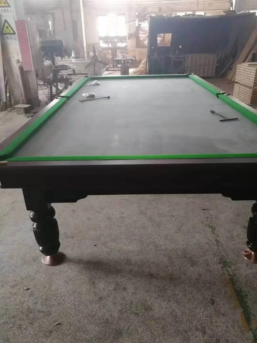 ชุดบิลเลียดสนุ๊กเกอร์ขนาด 12 ฟุต สำหรับใช้ในบ้านหรือสำนักงาน อุปกรณ์กีฬารัสเซียแบบพีระมิด