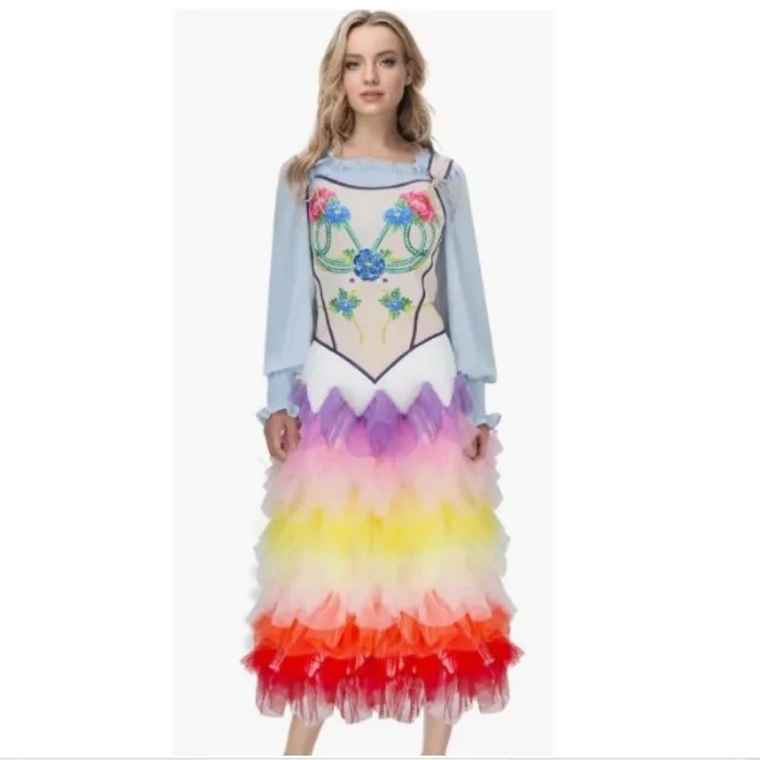 أزياء The Hunger Games: أزياء The Ballad of Songbirds and Snakes التأثيرية - أزياء أداء Snow، Lucy Gray Baird #2