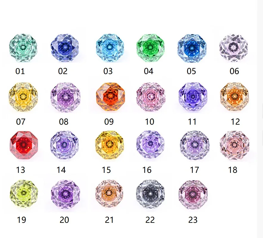 

10pcs Octagonal Zirconia Stone Millennium Rose Cut High Carbon Diamond Sparkling Zirconia Handmade Stone Christmas Gifts 6mm