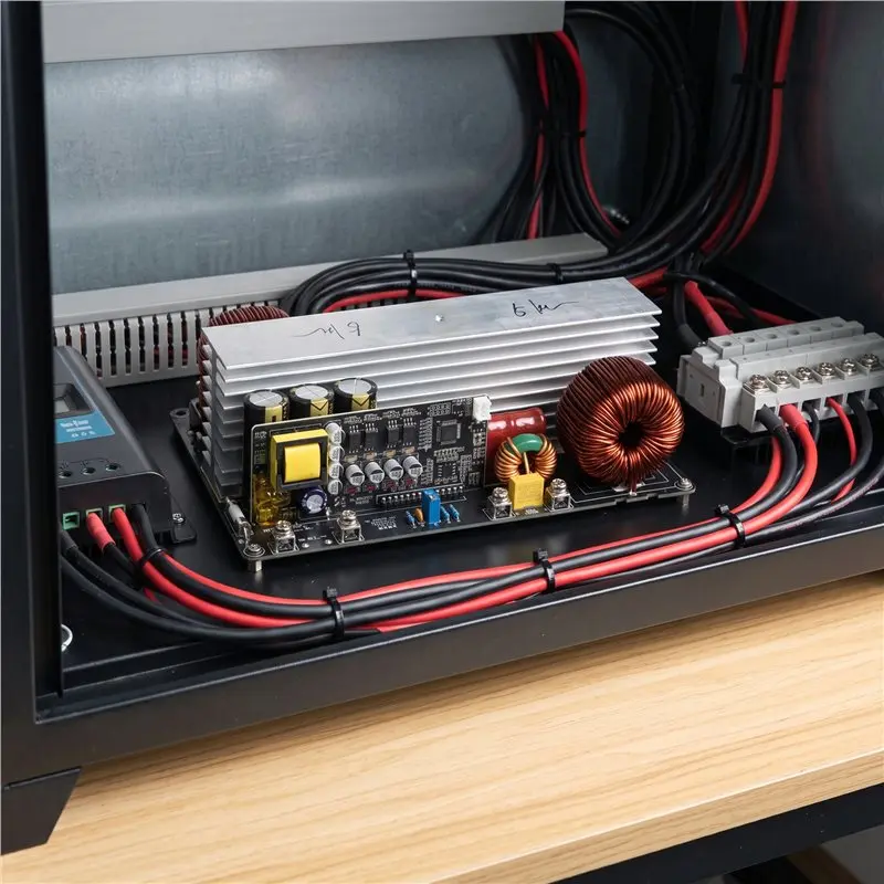 ABZS High-Power DC 320-420V Input Adjustable Inverter Module Rear Stage Board Pure Sine Wave AC 110-220V Output 5000W