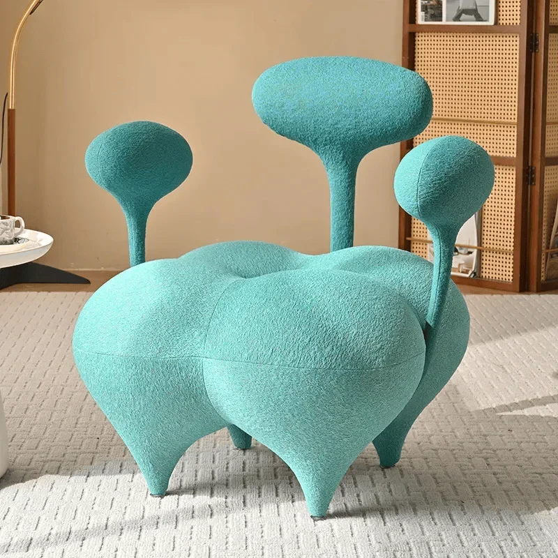Cadeira minimalista de sofá doméstico único