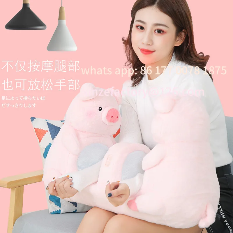 Customizable Creative Foot Therapy Machine Kneading Airbag Heating Leg Massager Sole Calf Acupoint Multifunctional Massager