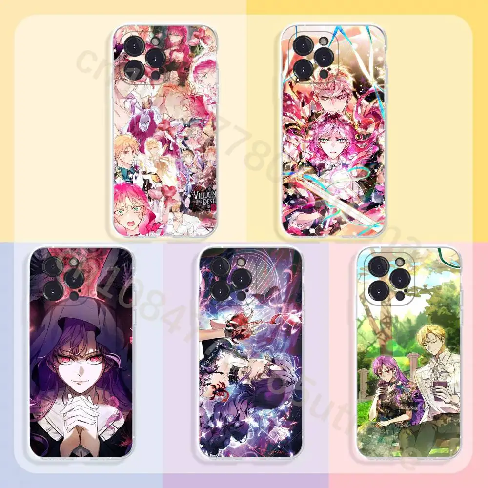 The perks of being a V-Villainess Phone Case For iPhone11,12,13,14,15,16,17,Plus,Pro,Max,Plus,Transparent Cover