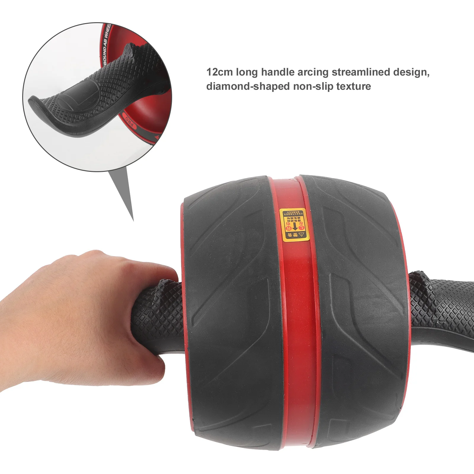 

1Pcs Ab Roller Wheel High-Quality Durable Core Workout Fitness Equipment Home Gym Exercise Roller for ABS Training