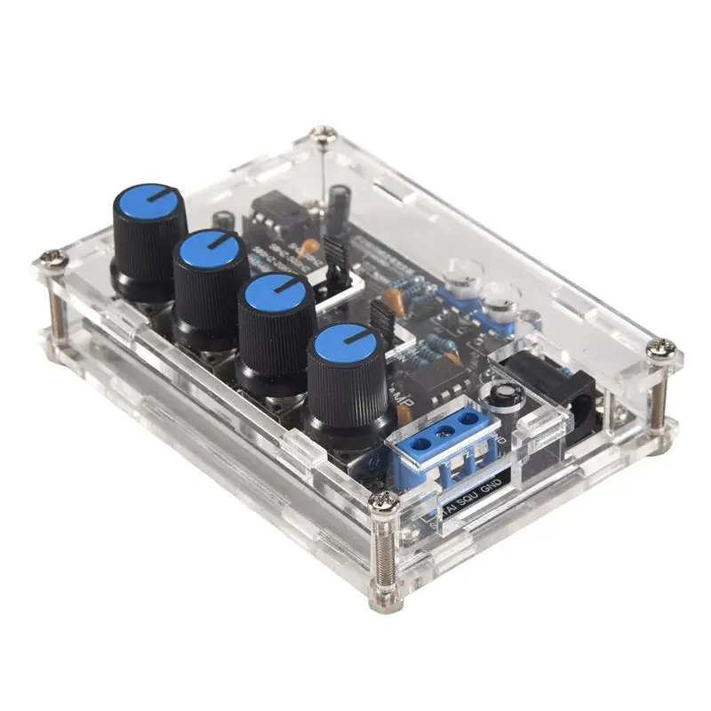A27F-ICL8038 High Precision Adjustable Signal Generator DIY Kit Sinusoidal Triple-Cornered Square Sawtooth Output 5Hz-400Khz