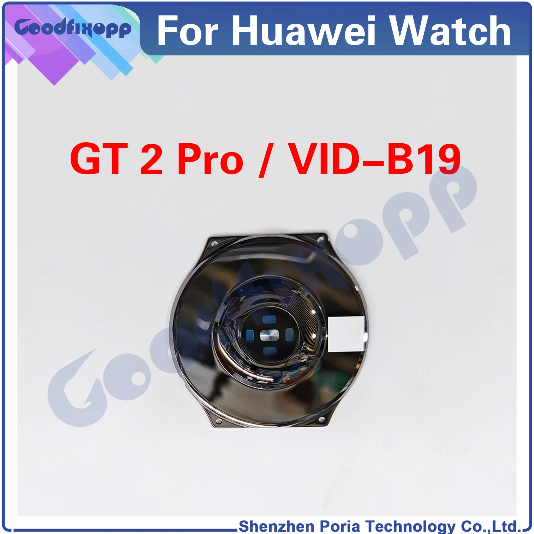 For Huawei Watch GT 2 Pro 46MM VID-B19 Rear Case Battery Back Cover Door Housing For GT2Pro Repair Parts Replacement