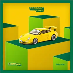 TW In Stock 1:64 RWB 997 NOTTING HILL Diecast Diorama Car Model Collection Miniature Toys Tarmac Works