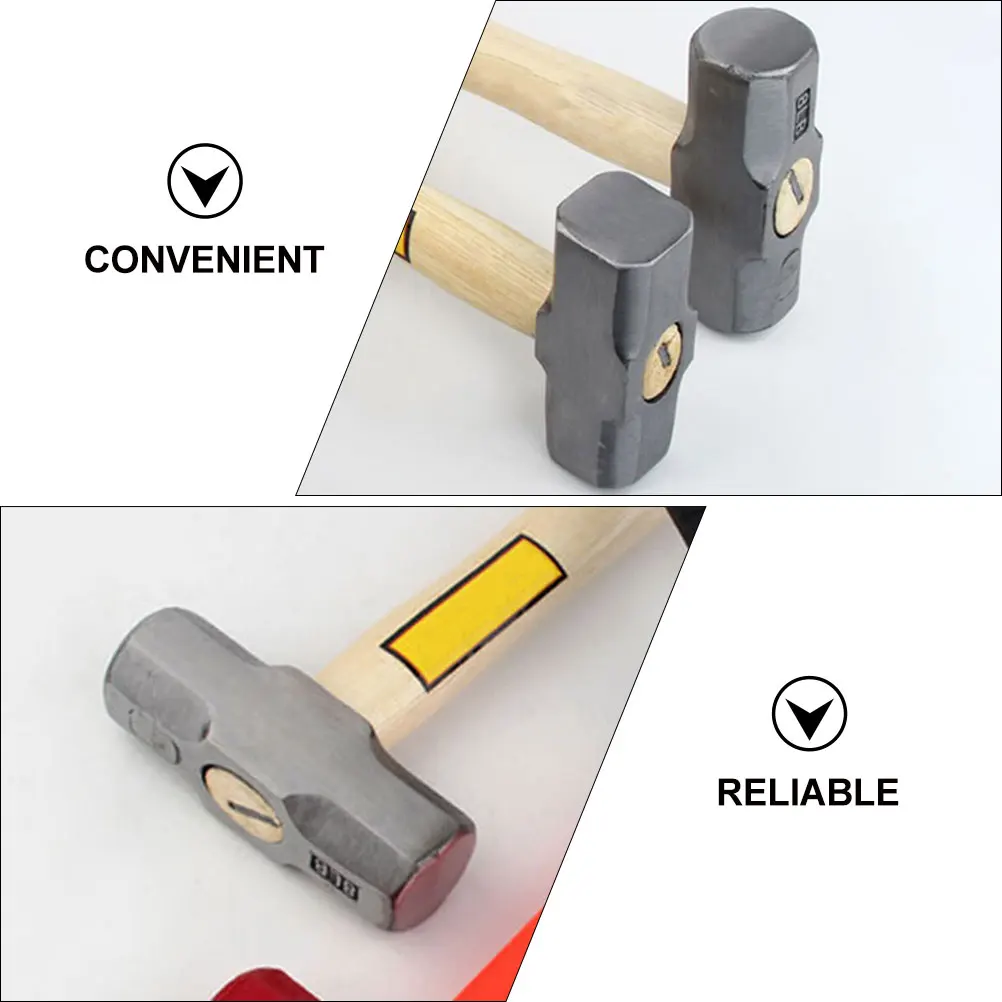 

5pcs Wood Handle Hammer Accessories Steel Axe Wedges For Garden Tool Reinforcement Kit Connectors