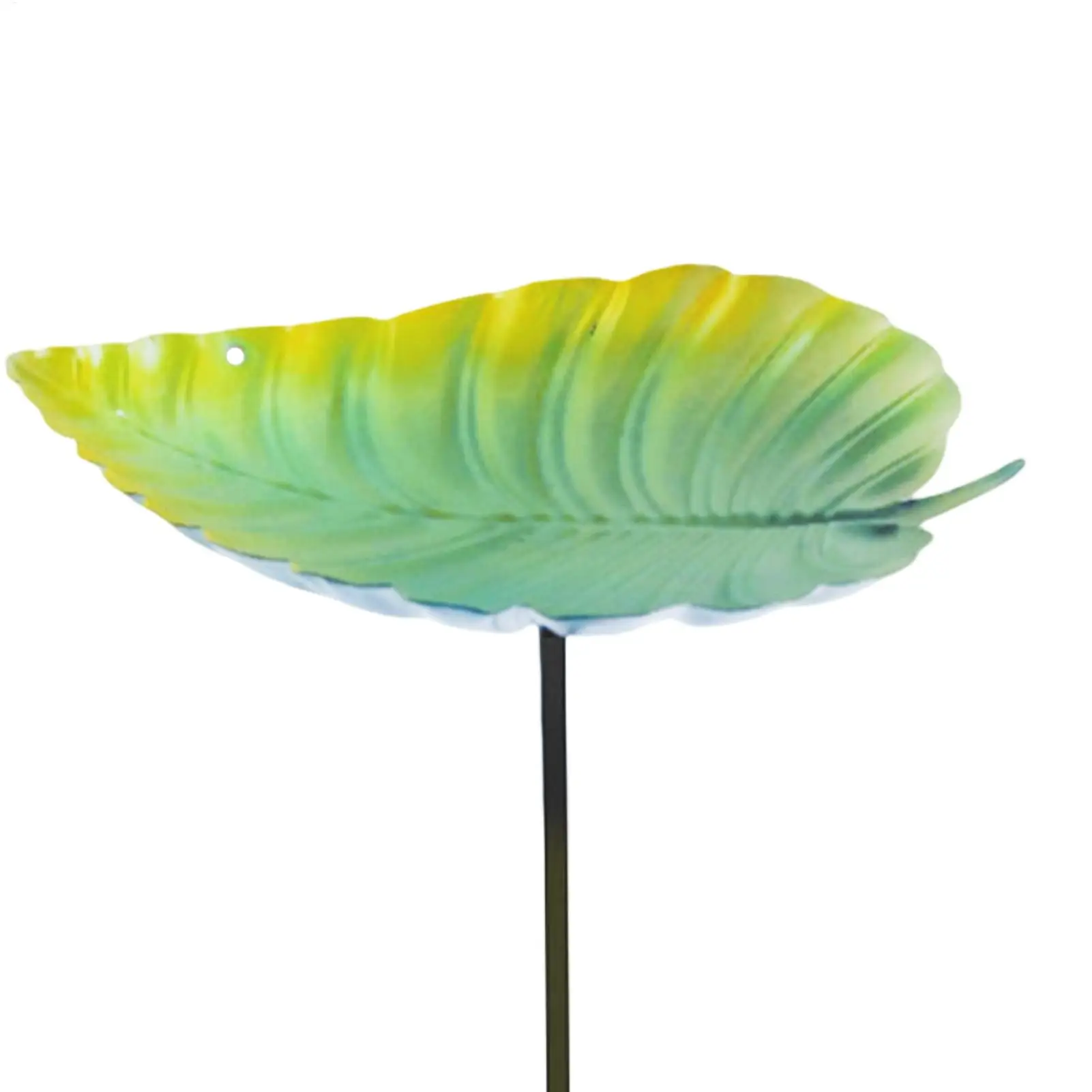Outdoor Bird Bath Leaf Hummingbird Bath Tray Bird Feeder Waterer For Garden Balcony Patio Backyard Lawn Porch Deck