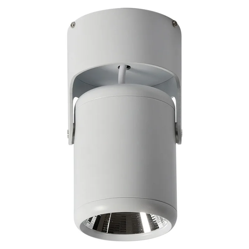 Dimmable Macaroon 180°Rotation Surface Mounted LED Downlight 7W10W15W20W24W COB Ceiling Lamp AC85~265V Spotlight Indoor Lighting