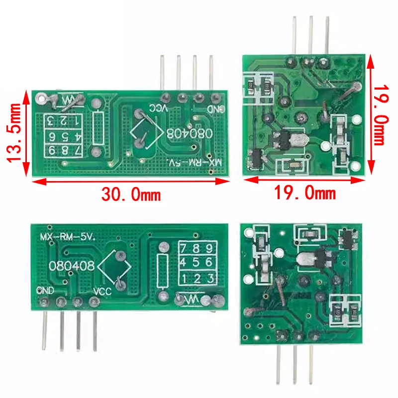 Smart Electronics 433Mhz RF transmitter and receiver Module link kit For arduino/ARM/MCU WL diy 315MHZ/433MHZ wireless