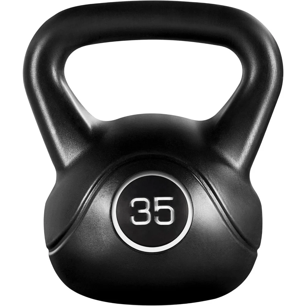 Versatile 35lbs Kettlebell for Home Gym Workouts