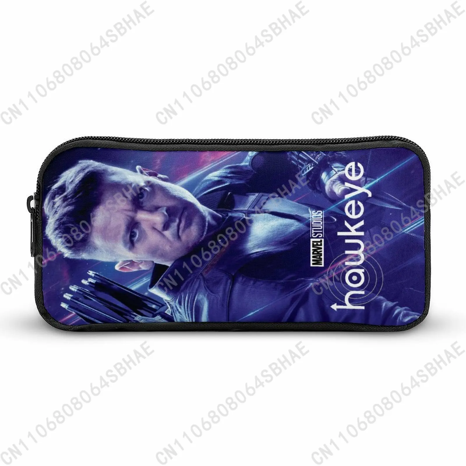 

Marvel Hawkeye Pencil Case Teens Custom Pattern Simple Pen Bag School Stationery Pouch Personalized Zipper Bag Cosplay