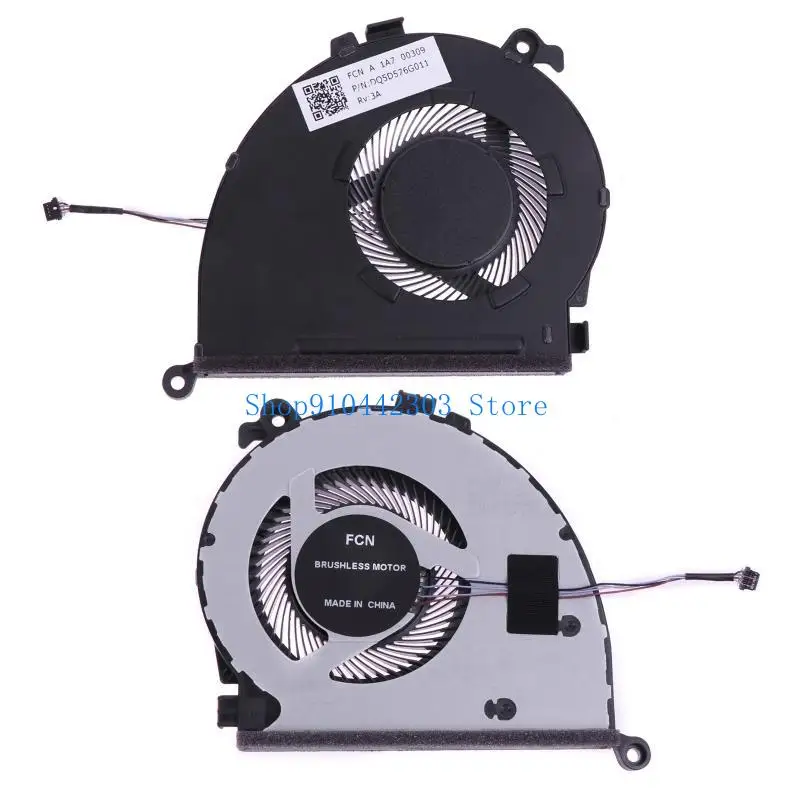 

652F USB Power CPU Cooler Fan 2.5W Laptop Radiator for ThinkBook 14-IIL 14-IML