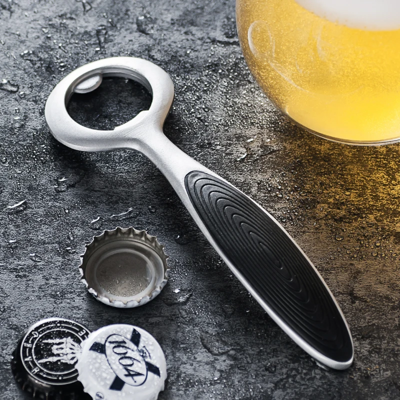 Simple and Portable Beer Gadgets Personality and Creativity Bottle Opener Wine Accessories Kitchen Tools Dining Bar Home Garden