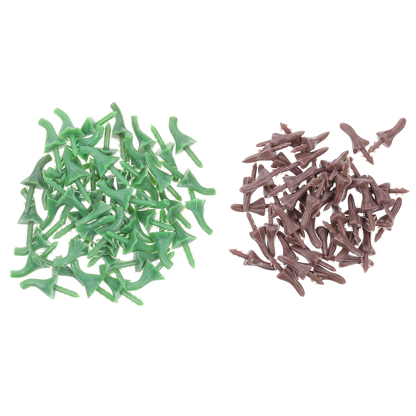 100 قطعة من البلاستيك اليقطين ينبع ديكور الهالوين دائم طويل الأمد لوازم الحرفية هالوين القرع الجذعية اليقطين مقبض ذاتي الصنع #3