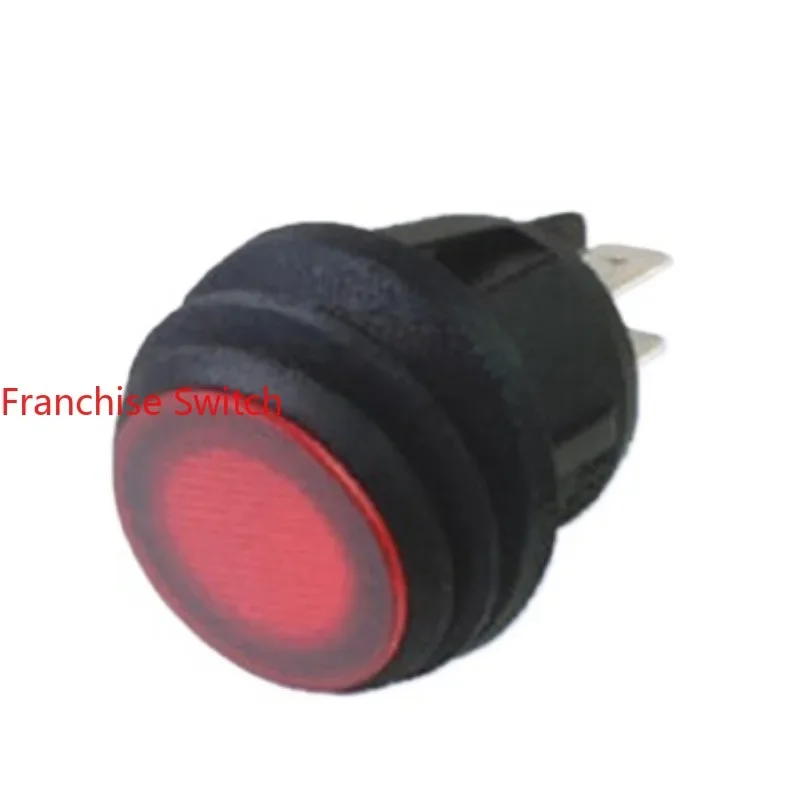 

10PCS SCIR13-244 Ship switch, four feet and two gears round waterproof dustproof switch 10A