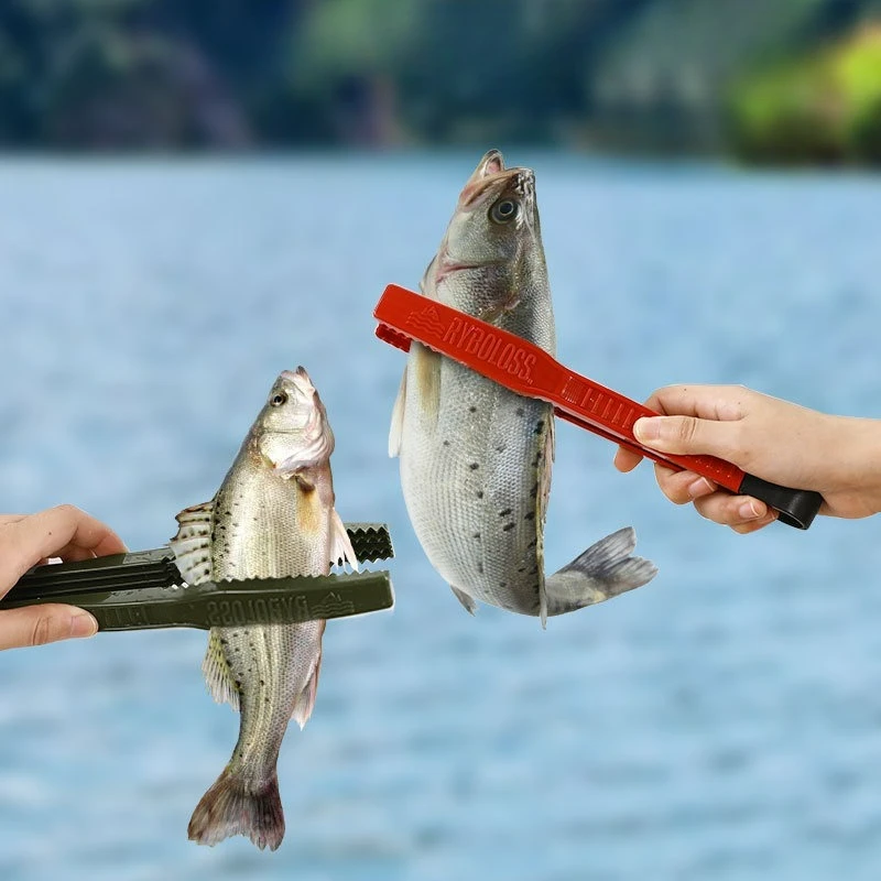 

Japanese Imported YAMADA Fish Control Pliers Plastic Fishing Gripper Multi-functional Sawtooth Anti-slip Fish Picking Pliers