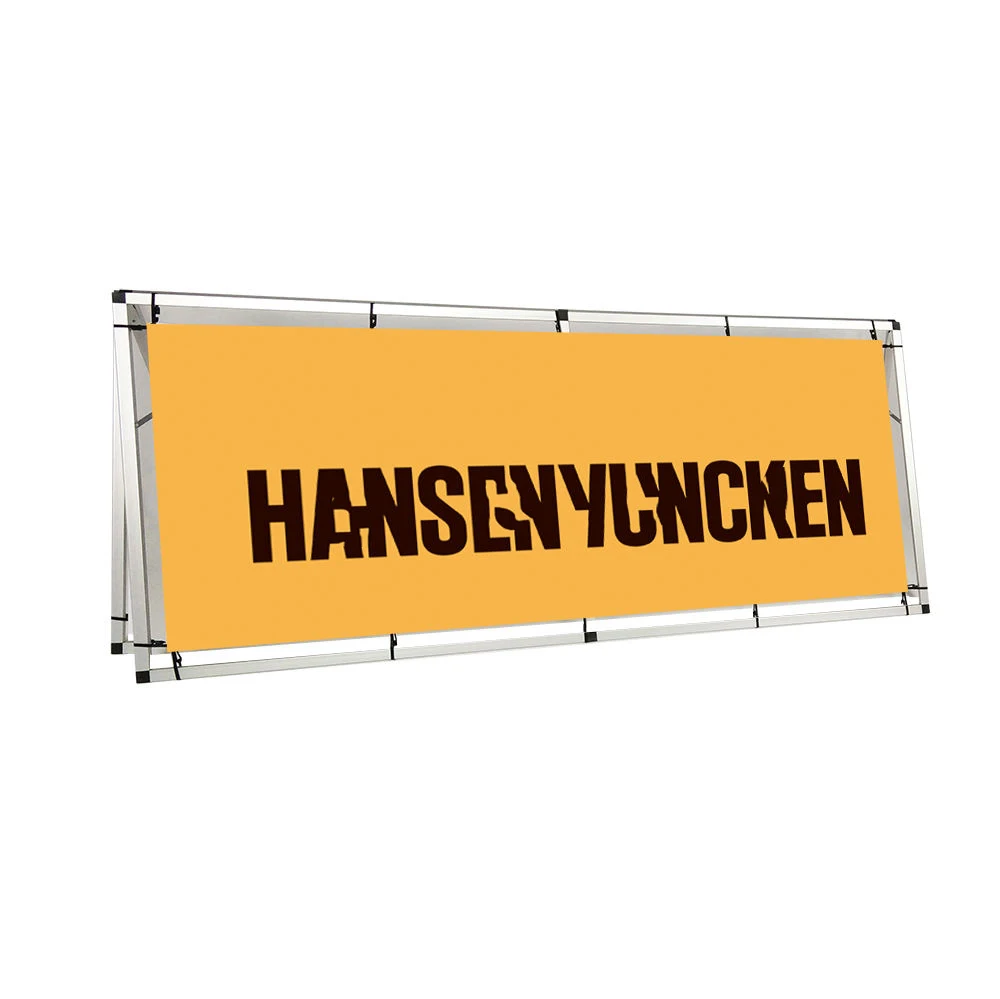 70X150CM Horizontal POP up A Frame Banner, Outdoor Sports Event Golf Advertising Trade Show Promotional Foldable Display Stand