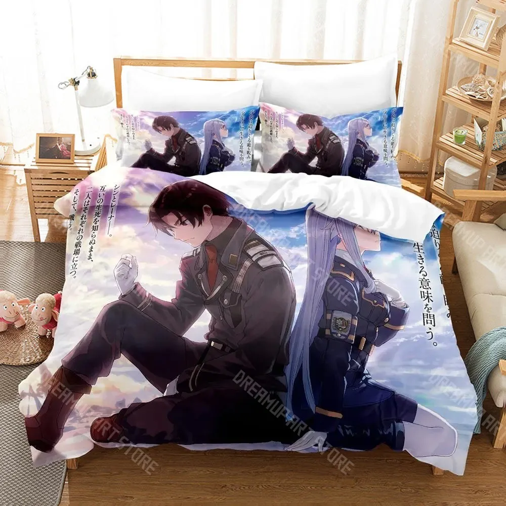 3D Printed Eighty Six 86 Game Bedding Set for Boys Girls Duvet Cover Pillowcase Twin Queen King Full Single Double Sizes