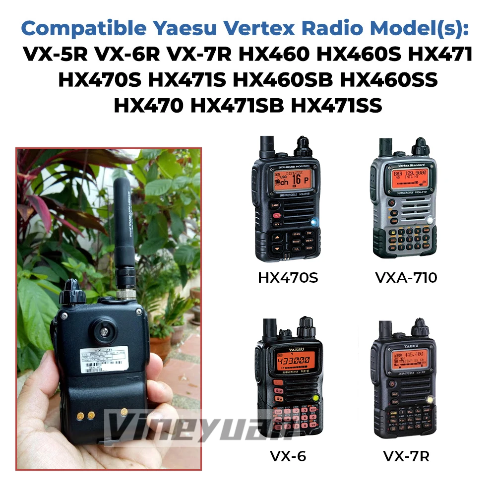 交換FNB-80Li、FNB-58Li充電式バッテリー八重洲/頂点VX-7R、VX-6、VX
