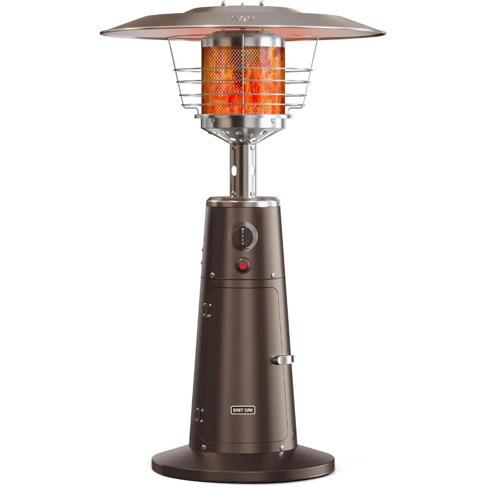 

Terrace heater desktop outdoor heater, mini portable propane porch gas outdoor heater with 304 stainless steel burner