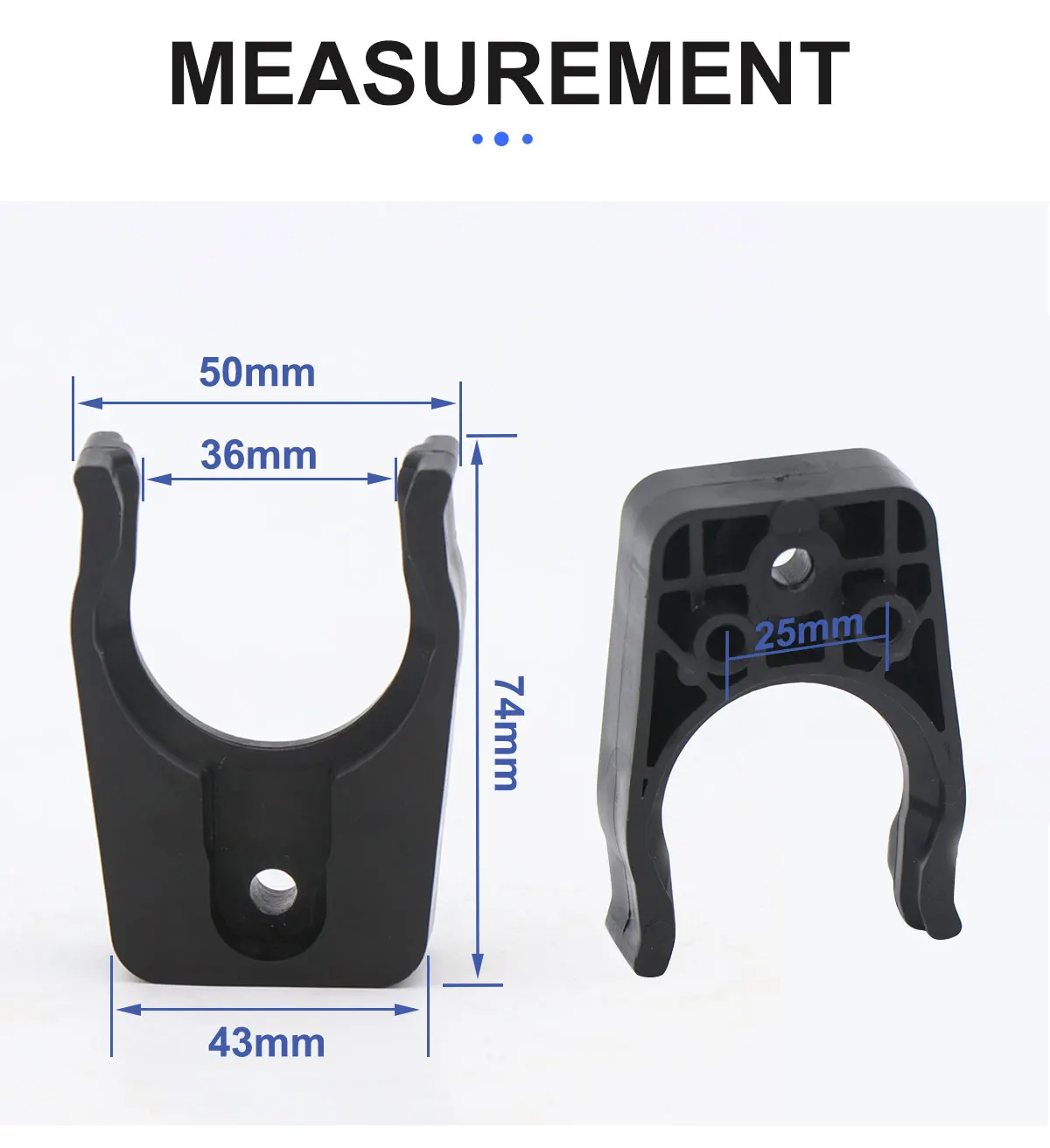 Taiwan sanjet bt30 werkzeug halter klaue für cnc fräsmaschine werkzeug halter klemmen nylon material cnc maschinen zentrum – Detail 3