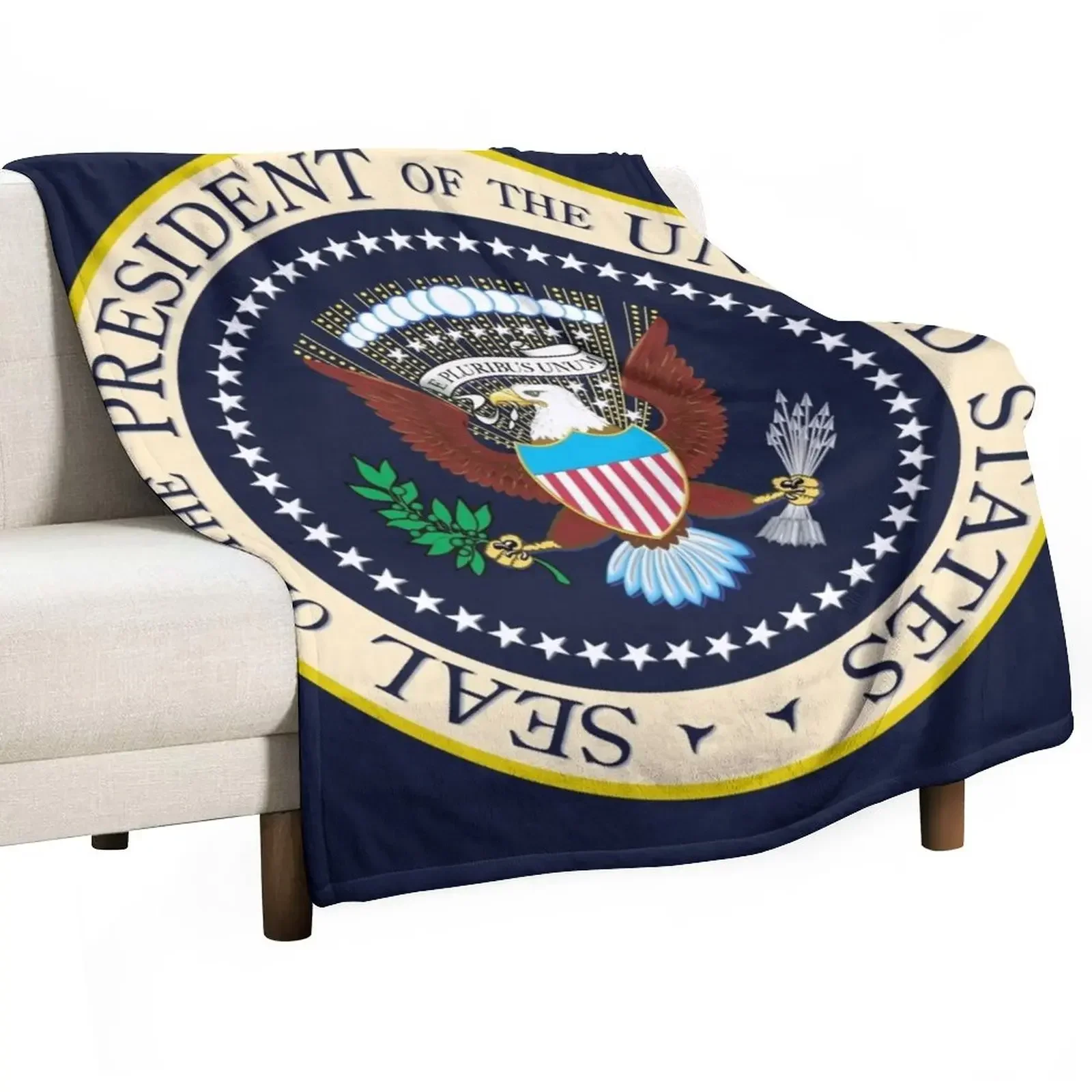 Seal of the President of the United States Throw Blanket For Baby Sofa Luxury St Beautifuls Blankets