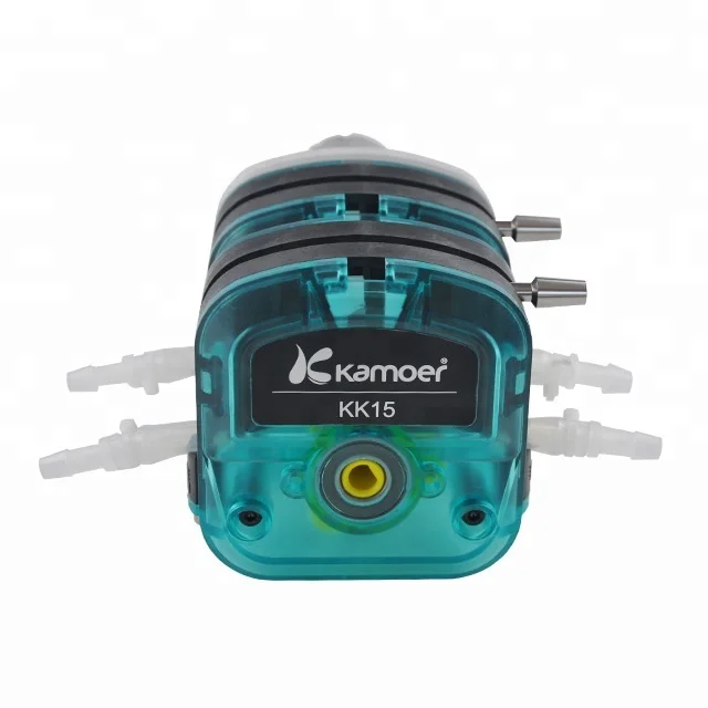 Kamoer KKDD 12V 24V double head pump Series dc motor water pumps peristaltic pump with pump tube