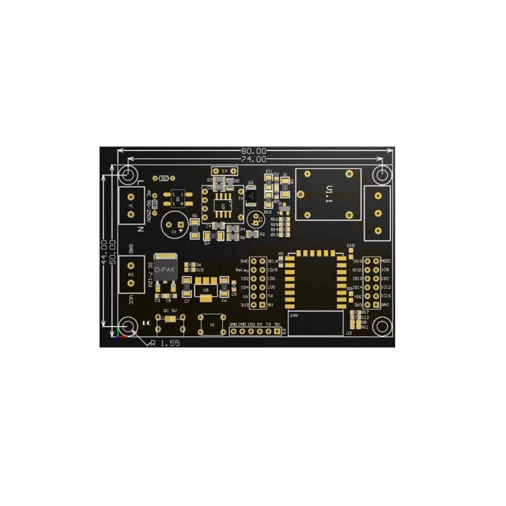 Single-Channel WIFI Relay Module Secondary Development Module AC/DC Power Supply ESP8266 Development Board With Indicator Light