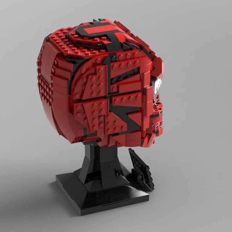 Star Movie Moc Building Bricks Helmet Collector Megafigure Model Technology Modular Model Blocks Assembly Gift Toys DIY Sets