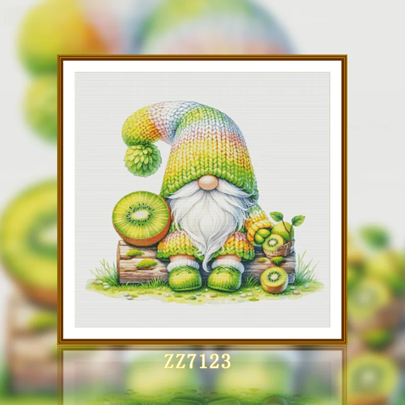 

Современный набор для вышивания крестиком, маленький вертикальный размер, для гостиной или прихожей, хлопковая ткань, дизайн с мультяшными персонажами