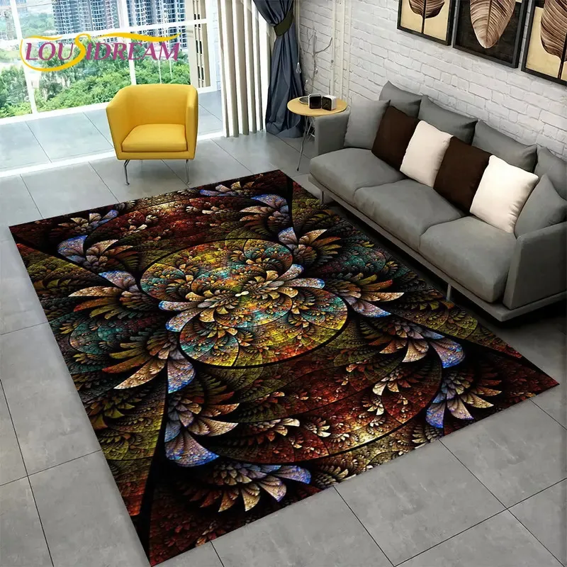 

MNV233D Коврик Bohemia Mandala с геометрическим рисунком, ковер для дома, гостиной, спальни, дивана, коврик для кухни, декор для кухни, детский нескользящий F9Gb