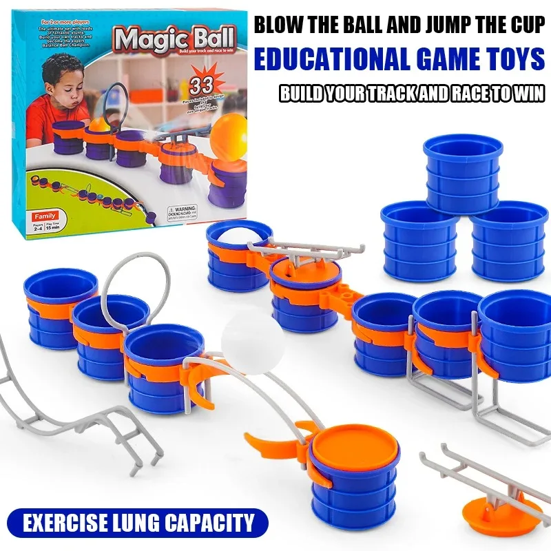 

/Children's board game toys cup jump ball practice lung vitality parent-child prop sense exercise boy and girl