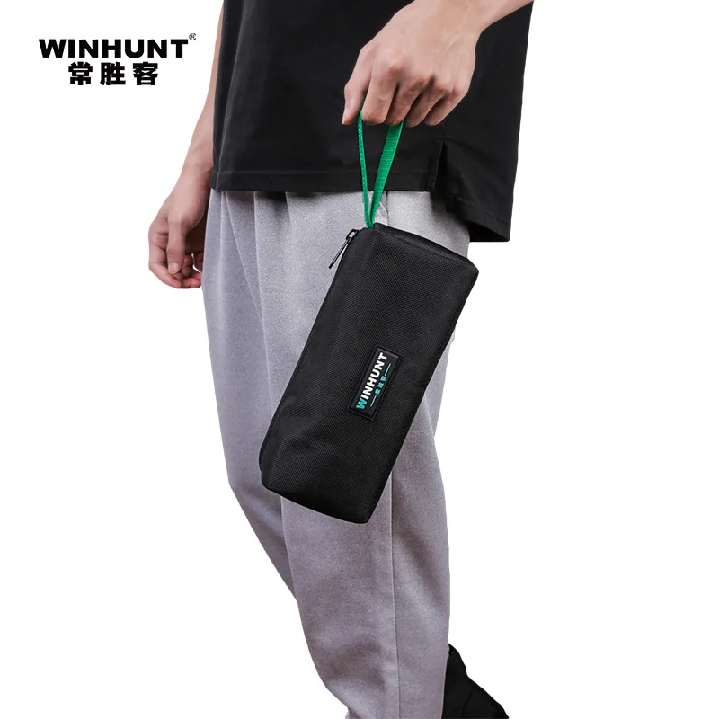 WIINHUNT Electrician Tool Bag Heavy Duty Thick Portable Hand Carry Storage Organizer Compact Square Repair Tool Bag Kit for Home