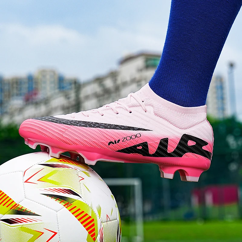 Professional Men Football Field Boots Sneaker Fast Football Shoes Indoor Soccer Shoes Society Cleats TF/FG High Quality  Unisex